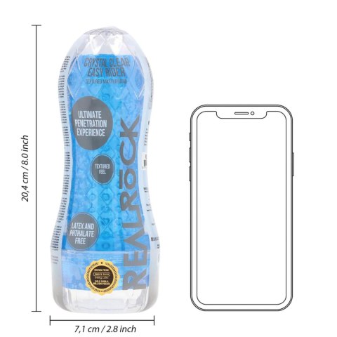 Easy Rider - Textured Masturbator - Blue