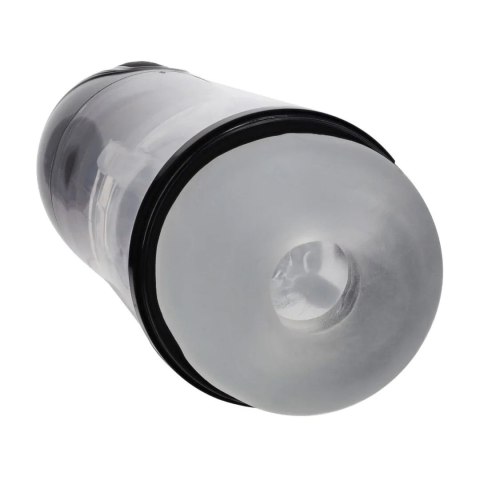 SonicPull - Suction and Vibration Masturbator Pump - Multimedia Enhanced - Gun Metal