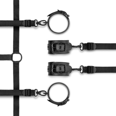 Bedroom Fantasies - Under the bed Restraint Bondage Set Black