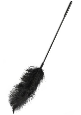 Double Feather Tickler Black