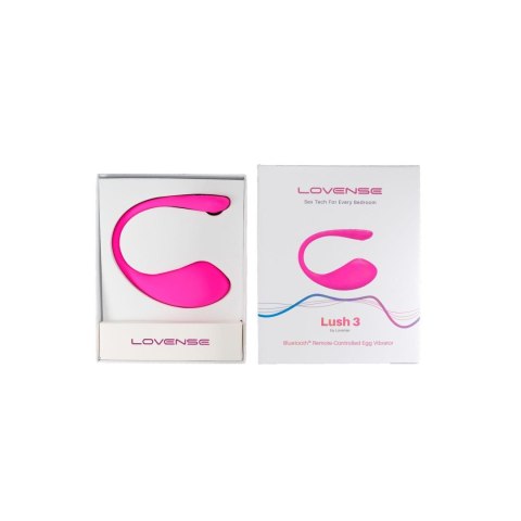 Wibrator Lovense - Lush 3. Jajeczko wibrujące do punktu G sterowane aplikacją