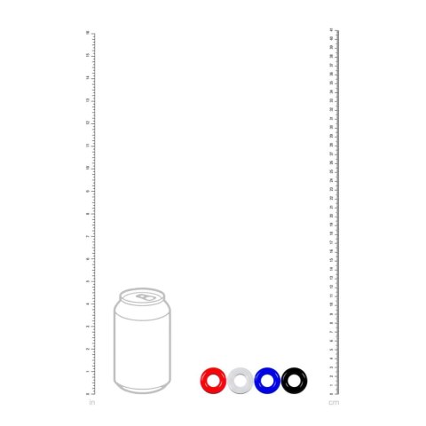 Cockring Set of 4 - Multicolor