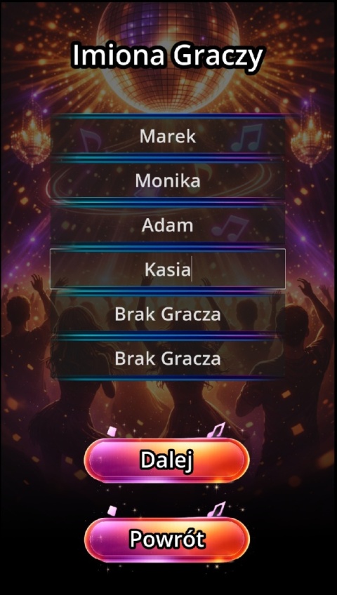 Shake Me mobilna gra towarzyska Android