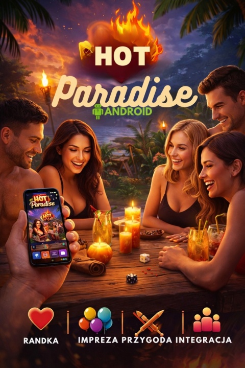 Hot Paradise – gra mobilna dla par i grup na Android w tropikalnym klimacie