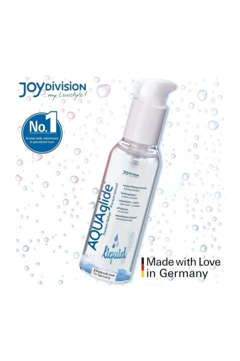 Lubrykant na bazie wody, nawilżający żel intymny - AQUAglide Liquid 250 ml